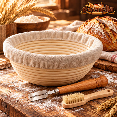 rovenella™ Banneton Bread Proofing Basket Set - main image