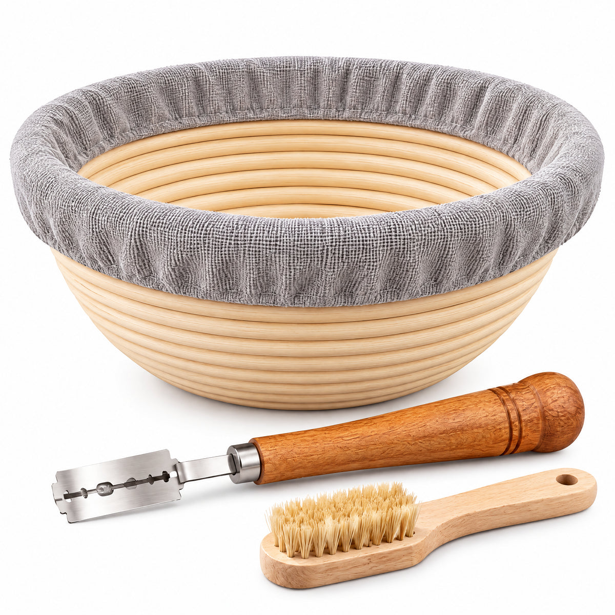 rovenella™ Banneton Bread Proofing Basket Set - detail image 1