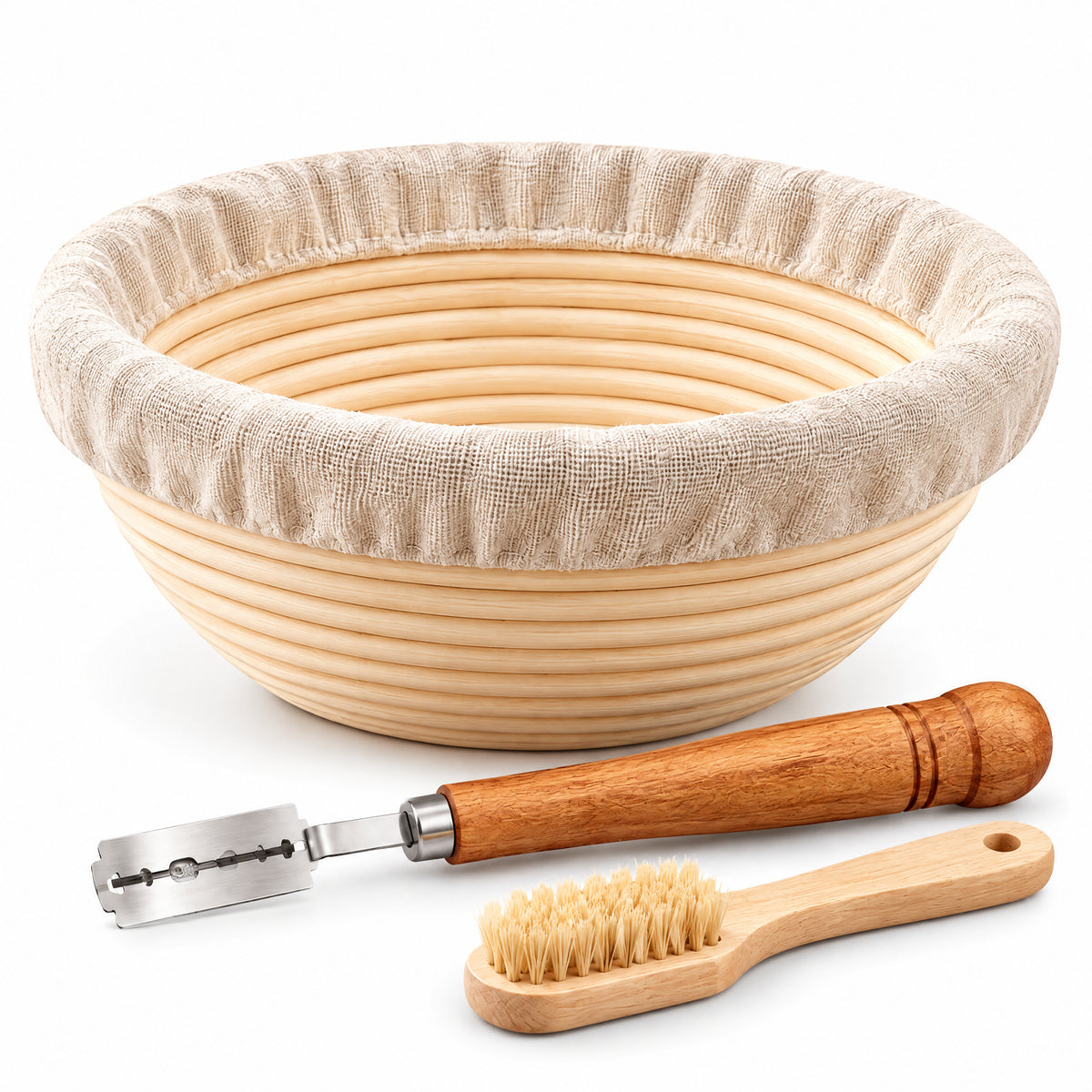 rovenella™ Banneton Bread Proofing Basket Set - detail image 2