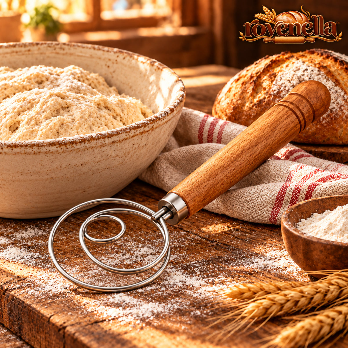 rovenella™ Danish Dough Whisk - main image