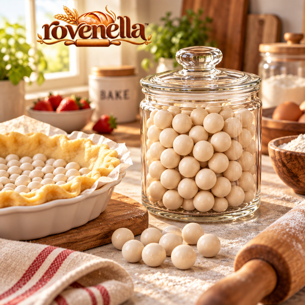 rovenella™ Ceramic Pie Weights with Glass Jar - detail image 2